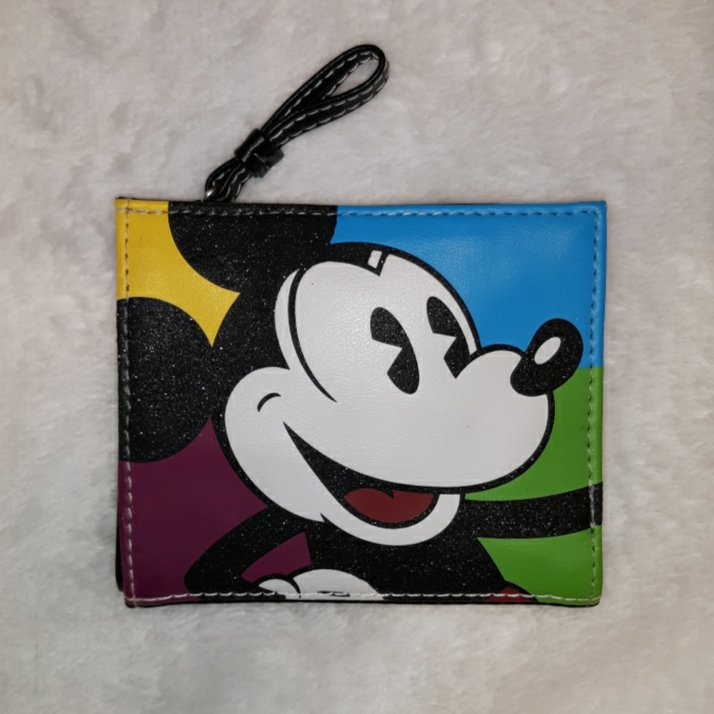SOLD Walt Disney World Mickey Mouse Glitter Wallet